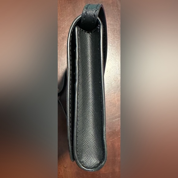 MICHAEL KORS Jet Set Charm LG MF XBODY CLUTCH LEATHER Black - Picture 9 of 13